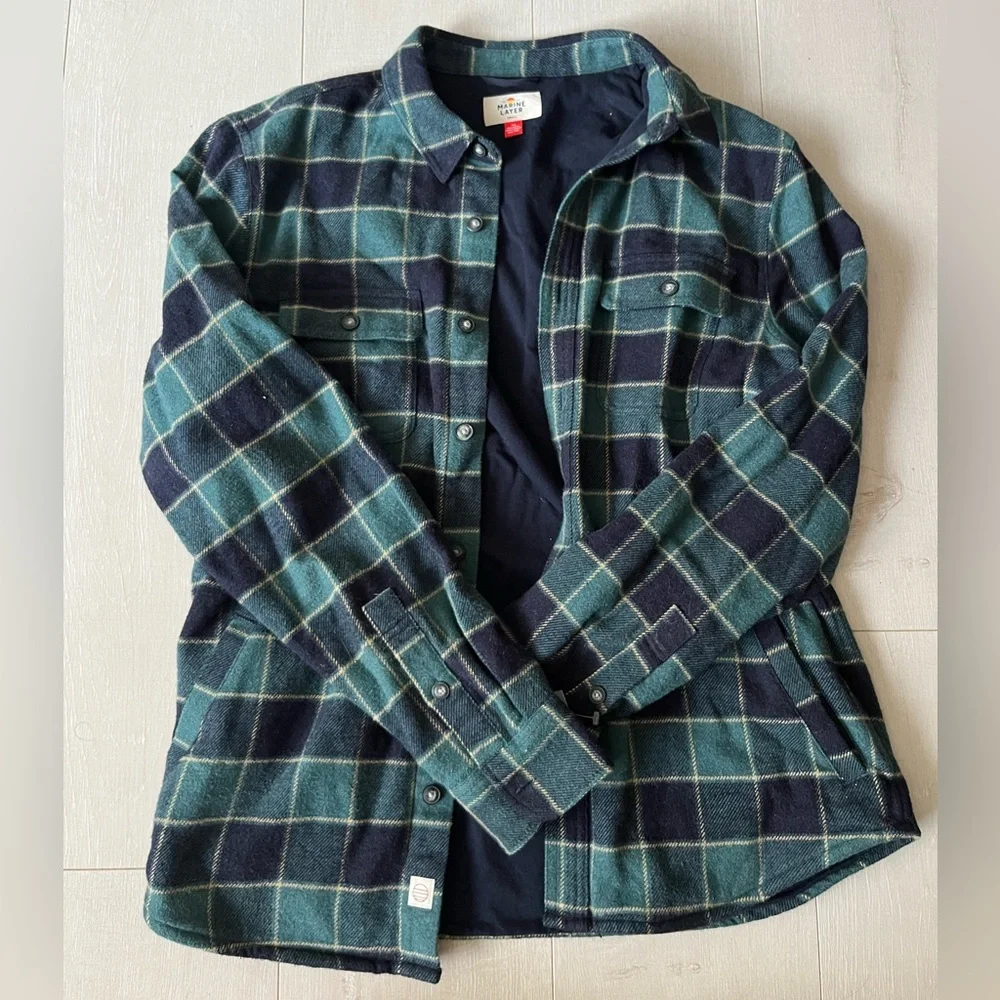 Marine Layer Signature Lined Camping Shirt - Picture 3 of 5